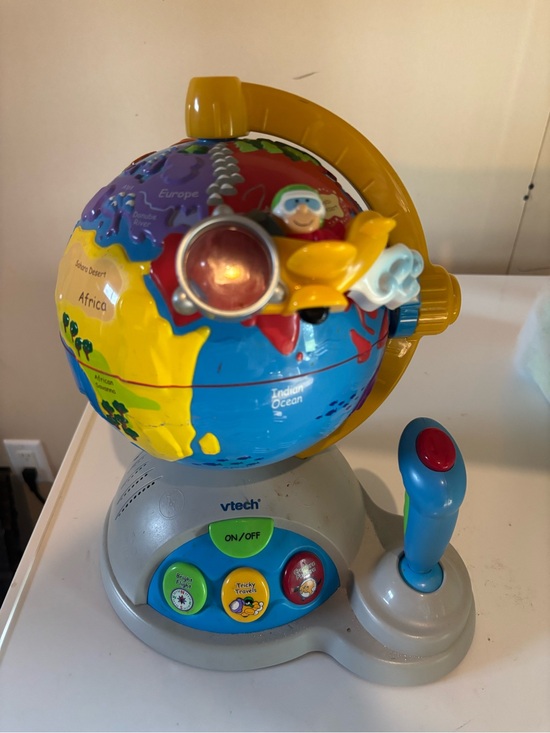 Other - Kids Educational Globe Toy in Blue & Yellow